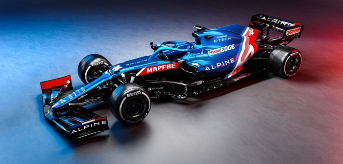 L'A521 dévoilée par Alpine pour la nouvelle saison de Formule 1 2021