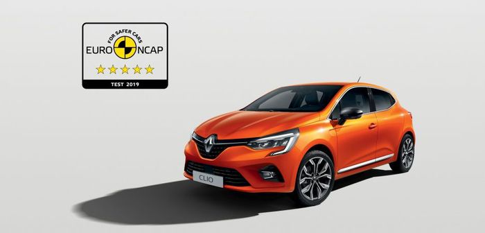 La nouvelle Clio 5 obtient les 5 étoiles Euro NCAP