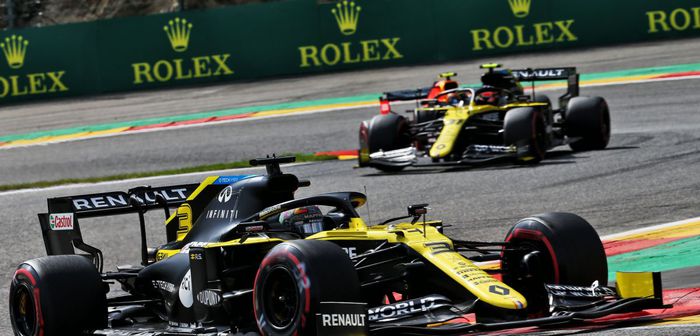 F1: Renault au pied du podium à Spa