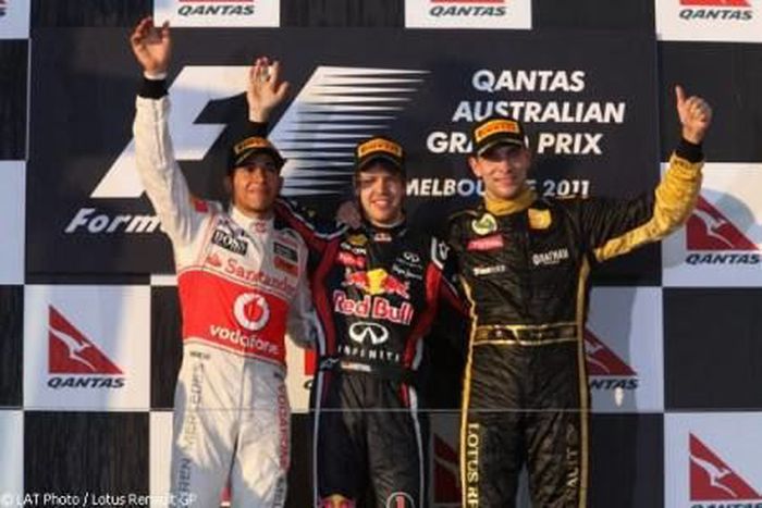 Victoire pour Redbull Racing Renault
