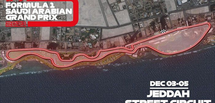 Découvrez le tracé du circuit urbain de Djeddah 